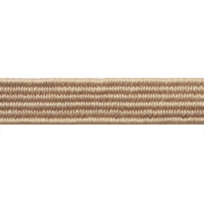 Резиновые нити с текстильным покрытием, шир. 6 мм ( упак.30 м/уп), цв.- 97-бежевый - купить в Каменске-Уральском. Цена: 152.05 руб.