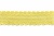 Тесьма кружевная 0621-1212А, шир. 45 мм/уп. 20+/-1 м, цвет 017-жёлтый - купить в Каменске-Уральском. Цена: 1 033.32 руб.