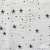 Ткань Муслин принт, 100% хлопок, 125 гр/м2, шир. 140 см, #2308 цв. 9 белый морская звезда - купить в Каменске-Уральском. Цена 413.11 руб.