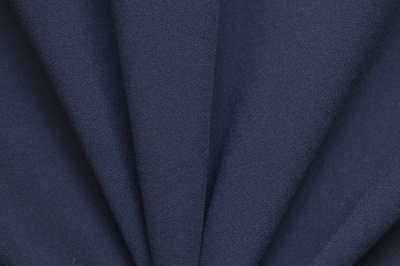 Костюмная ткань с вискозой "Бриджит", 210 гр/м2, шир.150см, цвет т.синий - купить в Каменске-Уральском. Цена 570.73 руб.