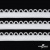 Резинка бельевая ажурная #6419, шир.10 мм, цв.белый - купить в Каменске-Уральском. Цена: 7.49 руб.