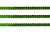 Пайетки "ОмТекс" на нитях, SILVER-BASE, 6 мм С / упак.73+/-1м, цв. 4 - зеленый - купить в Каменске-Уральском. Цена: 484.77 руб.