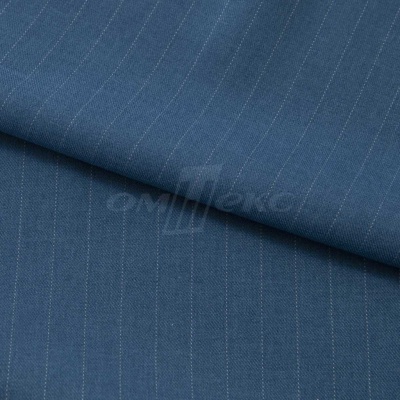 Костюмная ткань "Жаклин", 188 гр/м2, шир. 150 см, цвет серо-голубой - купить в Каменске-Уральском. Цена 430.84 руб.