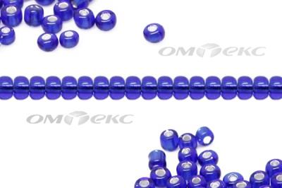 Бисер (SL) 11/0 ( упак.100 гр) цв.28 - синий - купить в Каменске-Уральском. Цена: 53.34 руб.