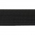 Резинка 25 мм Тканая, 13,75 гр/п.м, (бобина 25 +/-0,5 м) - черная  - купить в Каменске-Уральском. Цена: 11.67 руб.