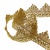 Тесьма металлизированная 0384-0240, шир. 40 мм/уп. 25+/-1 м, цвет золото - купить в Каменске-Уральском. Цена: 490.74 руб.