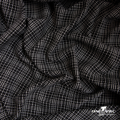 Ткань костюмная "Гарсия" 80% P, 18% R, 2% S, 335 г/м2, шир.150 см, Цвет черный - купить в Каменске-Уральском. Цена 669.66 руб.