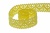 Тесьма кружевная 0621-1059, шир. 20 мм/уп. 20+/-1 м, цвет 017-жёлтый - купить в Каменске-Уральском. Цена: 507.67 руб.
