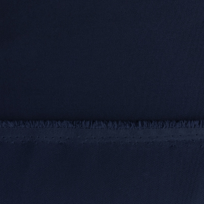 Костюмная ткань "Элис", 220 гр/м2, шир.150 см, цвет т.синий - купить в Каменске-Уральском. Цена 308 руб.