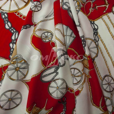Плательная ткань "Фламенко" 13.1, 80 гр/м2, шир.150 см, принт этнический - купить в Каменске-Уральском. Цена 241.49 руб.
