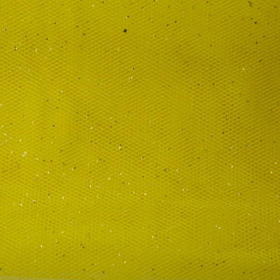Сетка Глиттер, 24 г/м2, шир.145 см., желтый - купить в Каменске-Уральском. Цена 117.24 руб.